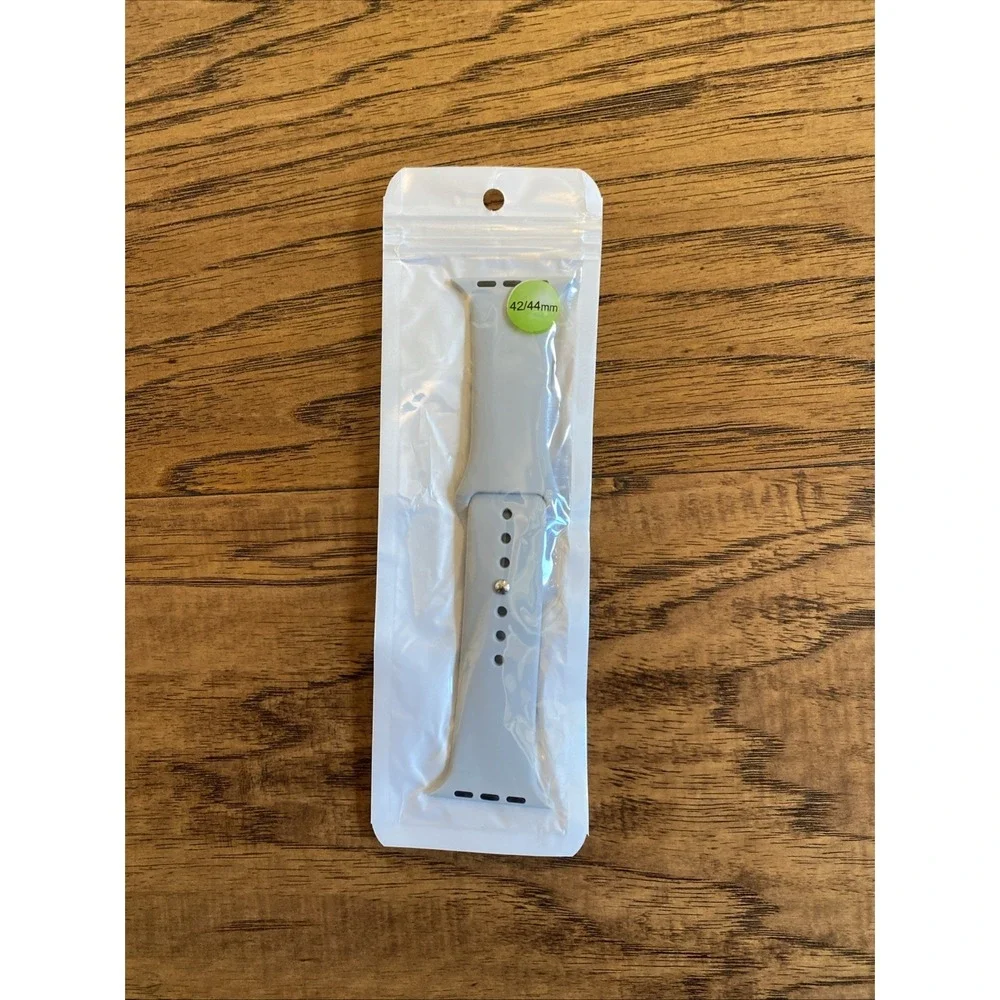 Gray Sport‎ Band Fits Apple Watch Sizes 42mm 44mm New